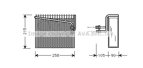 AVA QUALITY COOLING garintuvas, oro kondicionierius FTV072